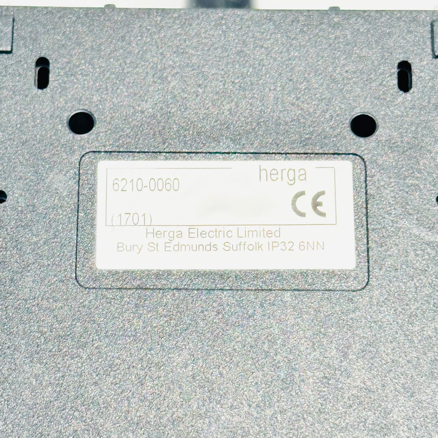 Herga 6210-0060 Light Duty 6210 Footswitch