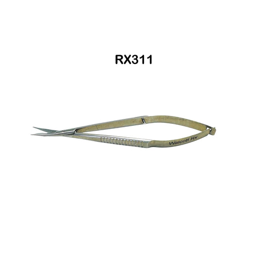 Walcott RX311 Tenotomy Scissors, Standard Blunt, 16mm Blades, Stainless Steel