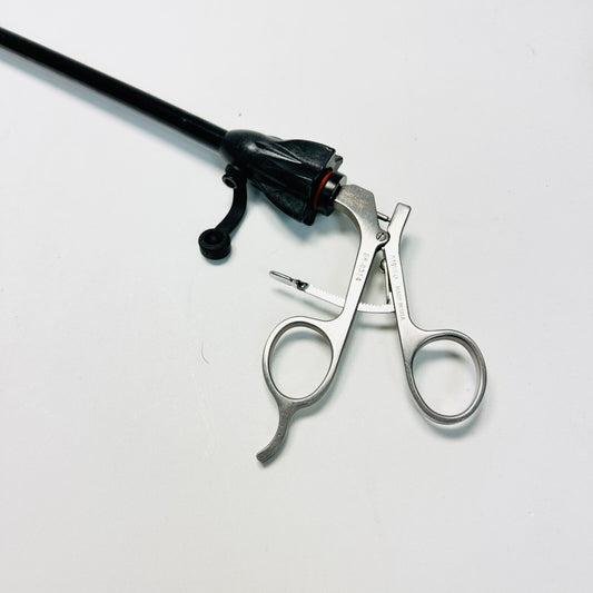 Snowden-Pencer 88-8314 Angled Circle Grasper, 45cm, 10mm, Ratcheted Instrument