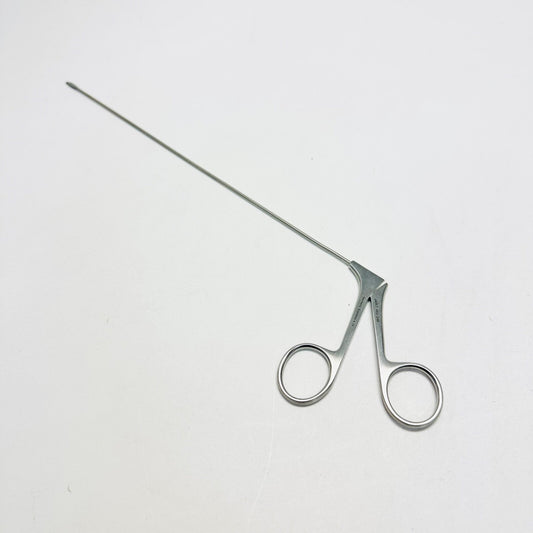 Jarit 460-248 Jako Microlaryngeal Scissor Curved Right, Working Length, 9-3/4"
