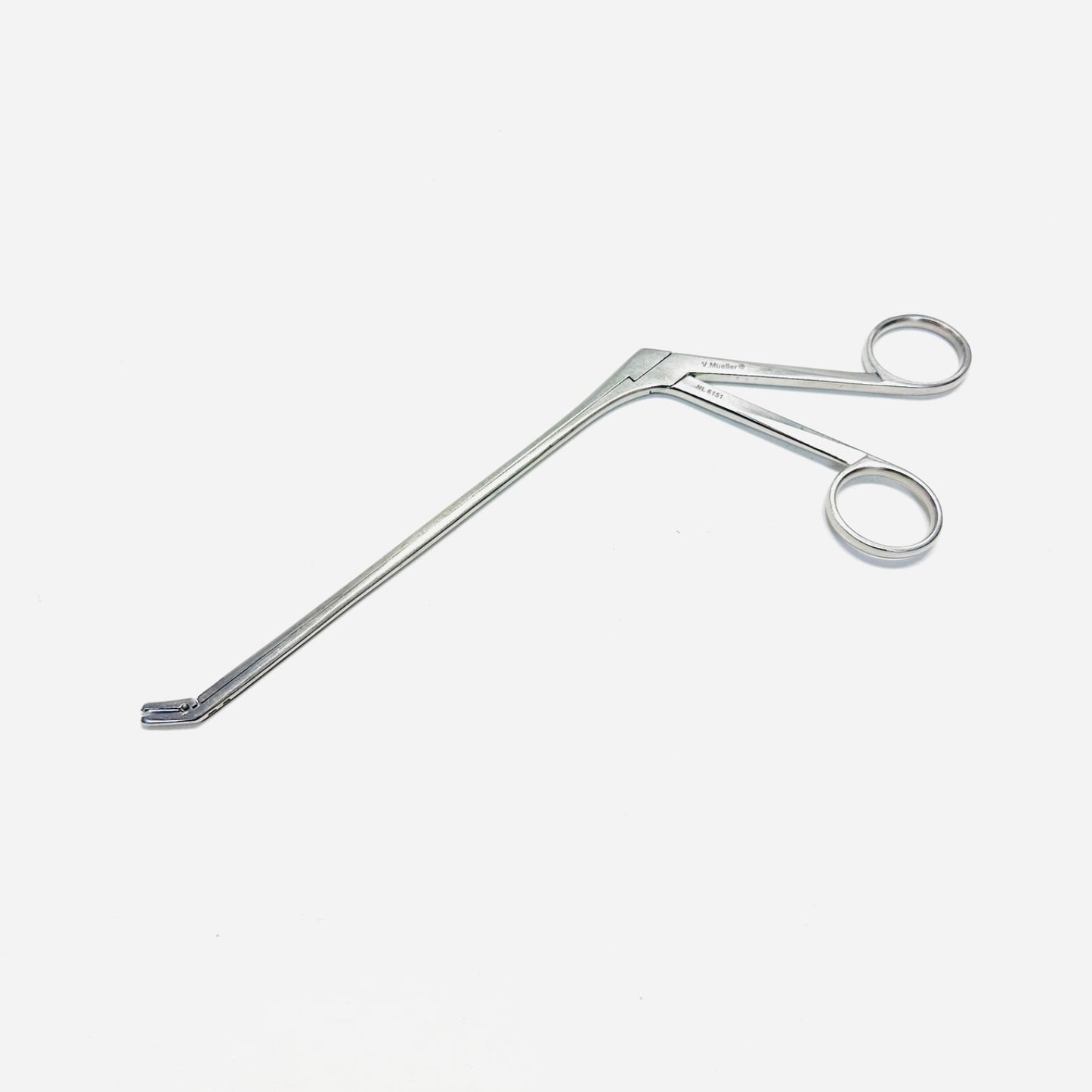 V. MUELLER NL6151 Pituitary Rongeur Forceps Angled Up 3 X 10 Mm Cup, 7 In