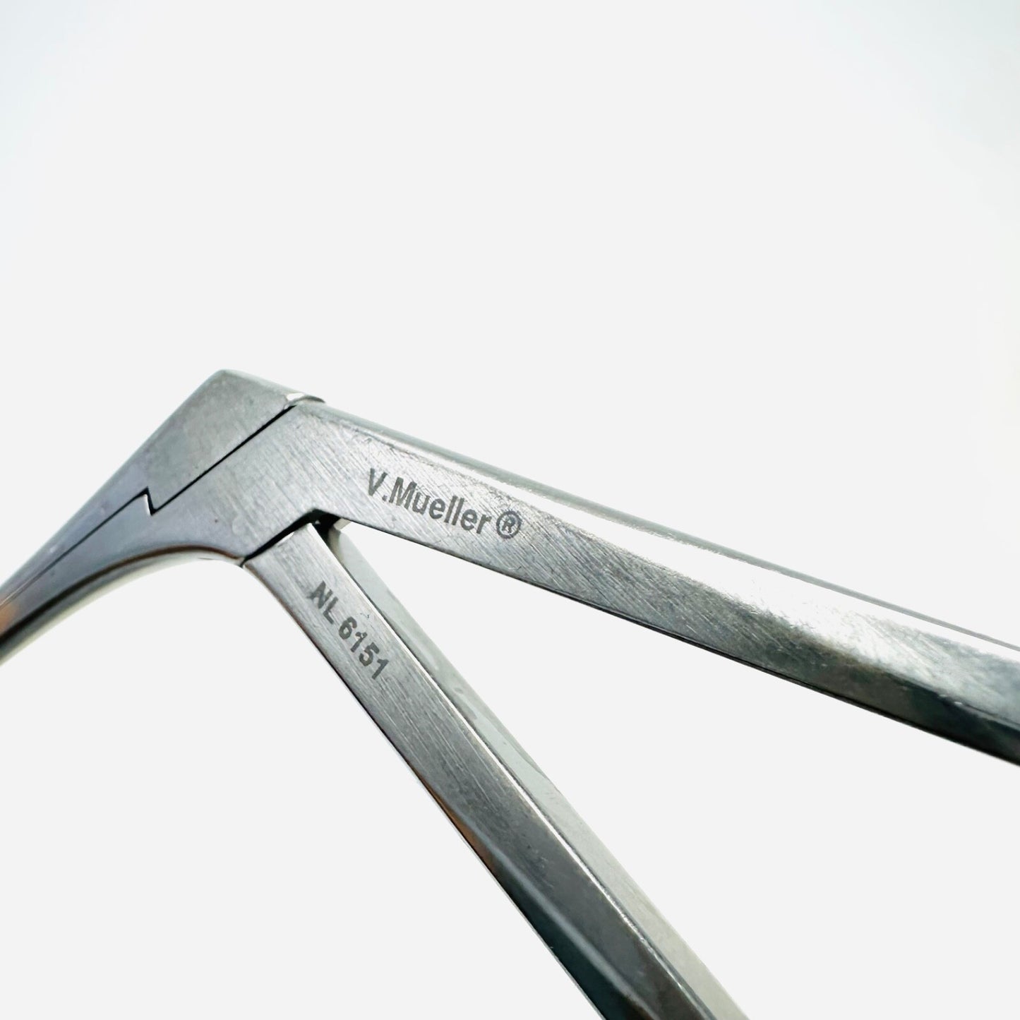 V. MUELLER NL6151 Pituitary Rongeur Forceps Angled Up 3 X 10 Mm Cup, 7 In