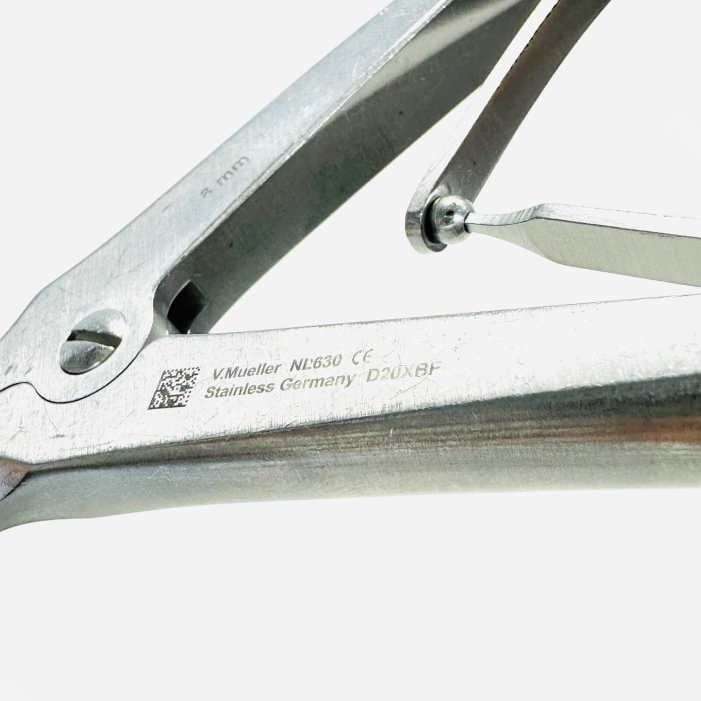 V. Mueller NL630 Leksell Rongeur Forceps Curved 8-1/2 Inch DBL Action instrument