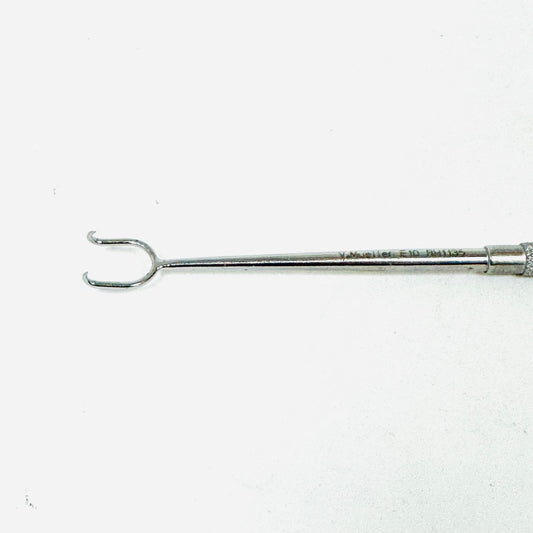 V. Mueller RH1135 Nasal Tenaculum Hook, Dbl Prongs, 6-3/8 Inch Instrument
