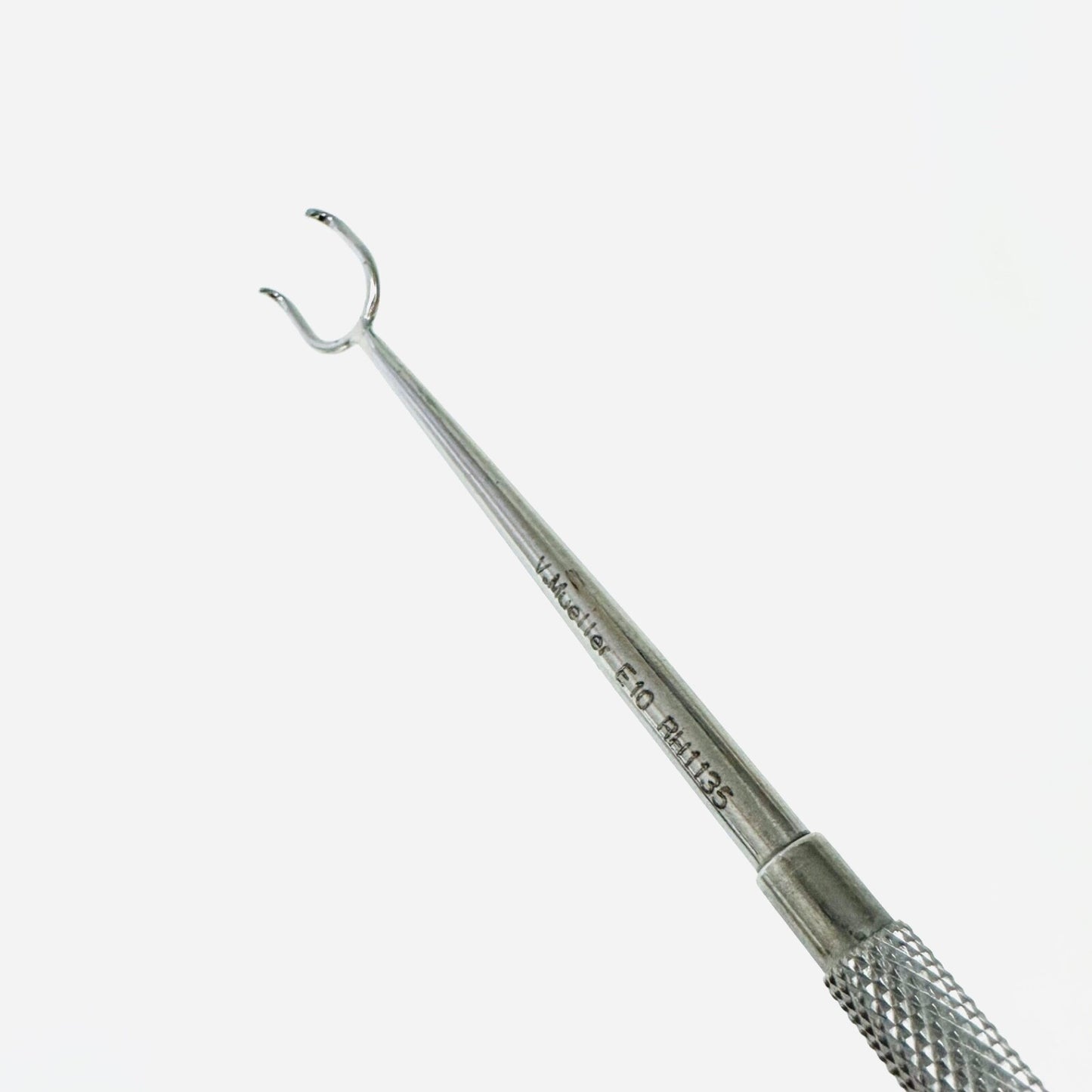 V. Mueller RH1135 Nasal Tenaculum Hook, Dbl Prongs, 6-3/8 Inch Instrument