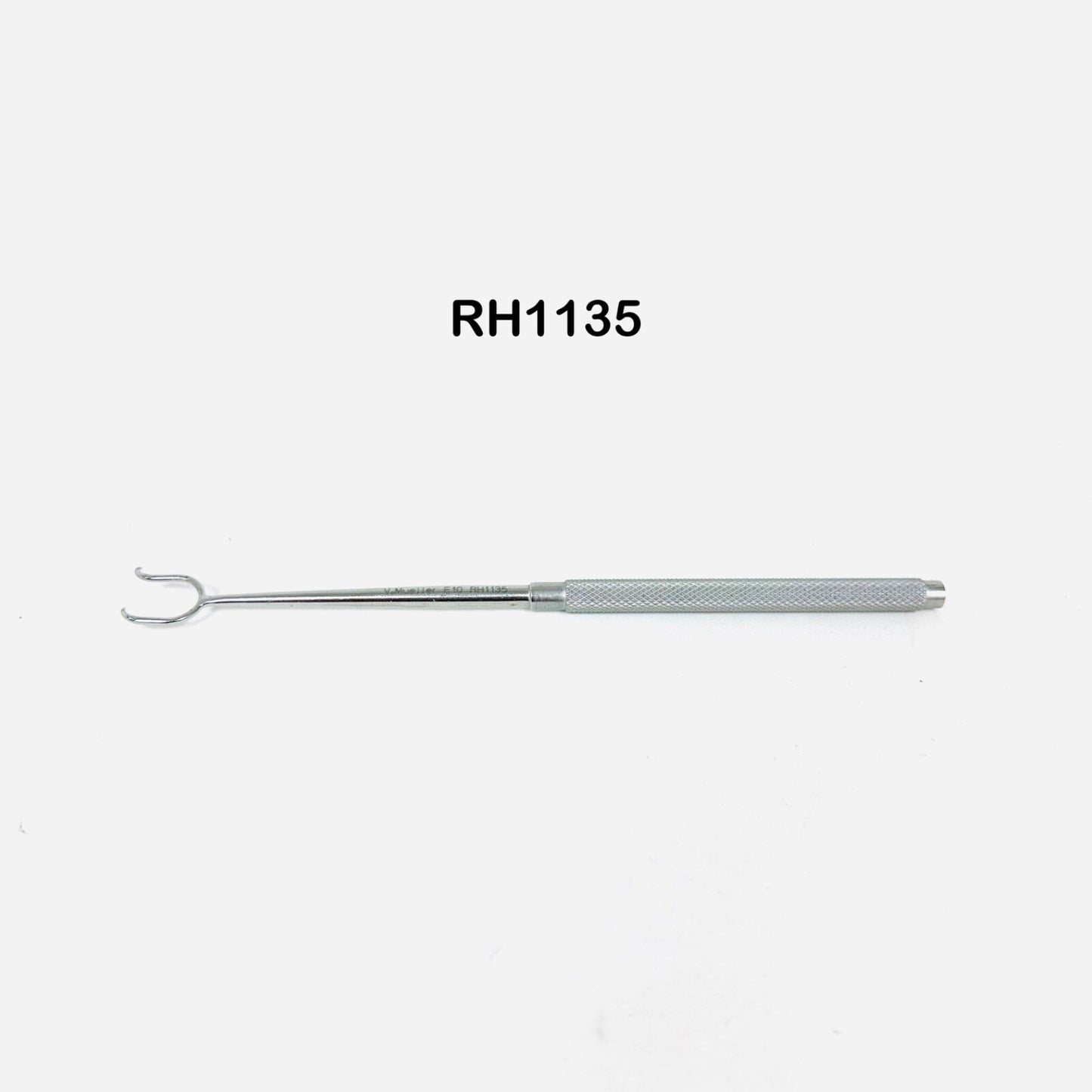 V. Mueller RH1135 Nasal Tenaculum Hook, Dbl Prongs, 6-3/8 Inch Instrument
