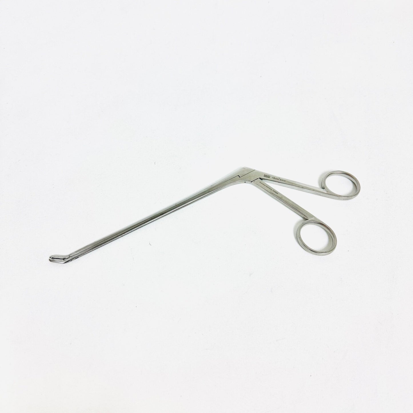 V. Mueller NL6147 Pituitary Rongeur Forceps Angled Up 2 X 10 mm 7" Instrument