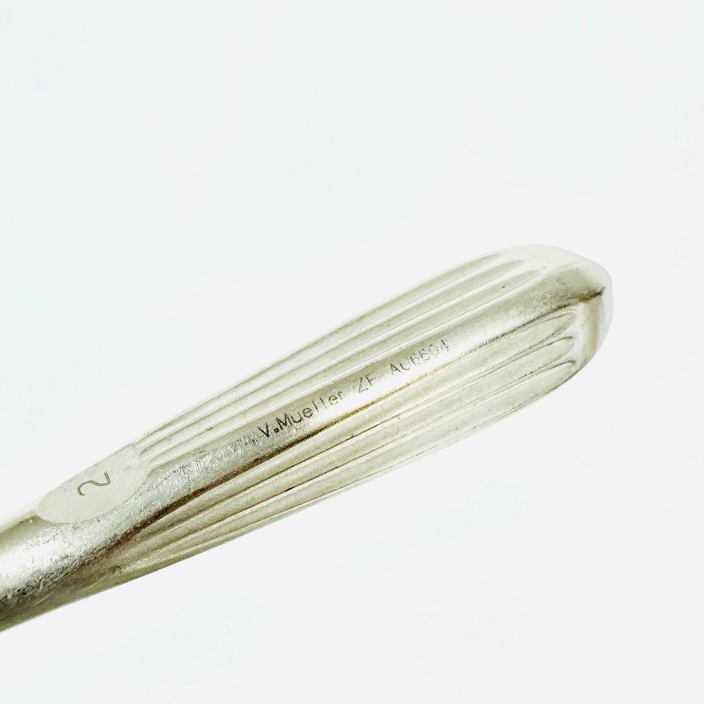 V. Mueller AU6604 Spratt Mastoid Curette Size 2, 6-1/2 Inch Instrument