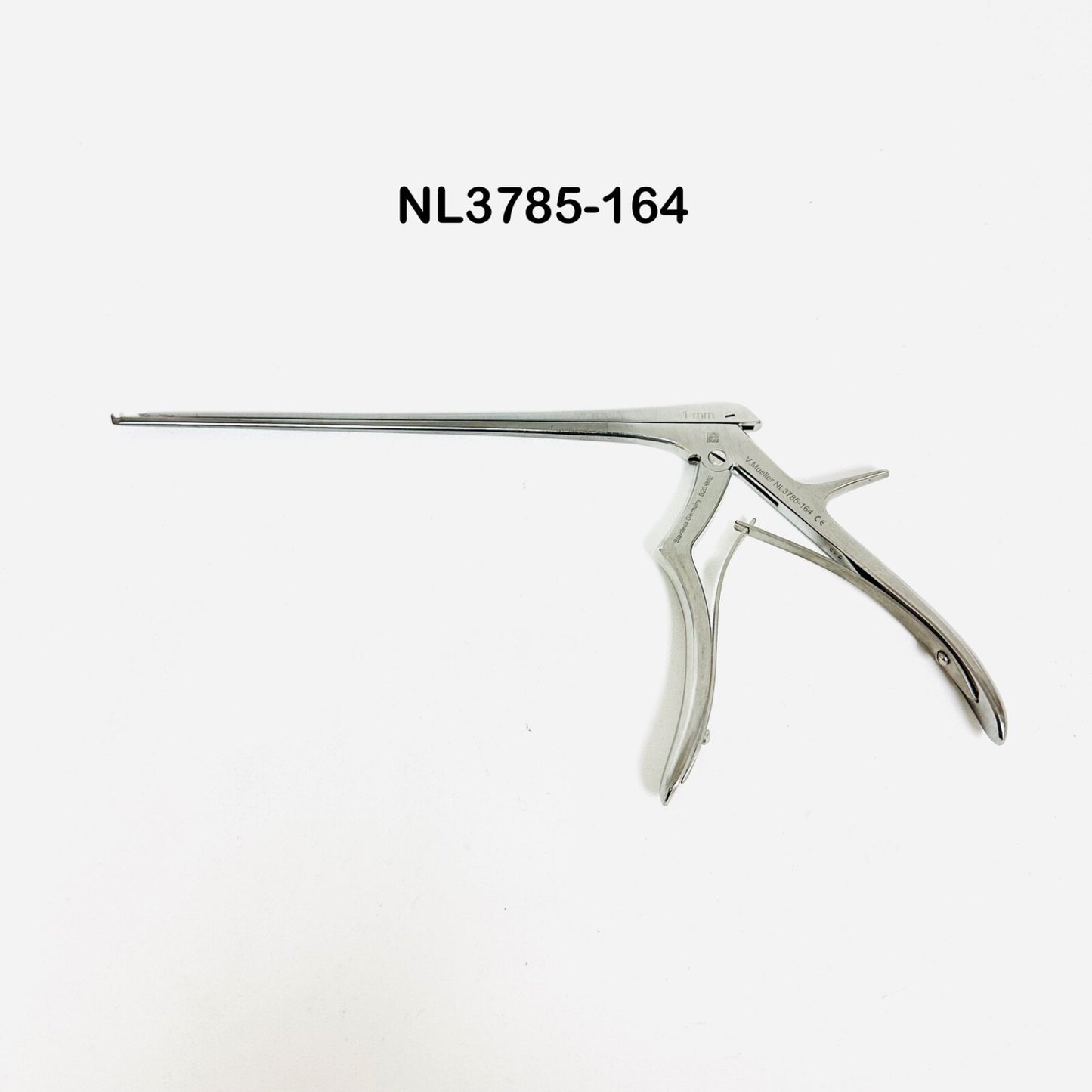 V. Mueller NL3785-164 Punch, Rhoton Sella 1mm Upcut 45 Deg Instrument