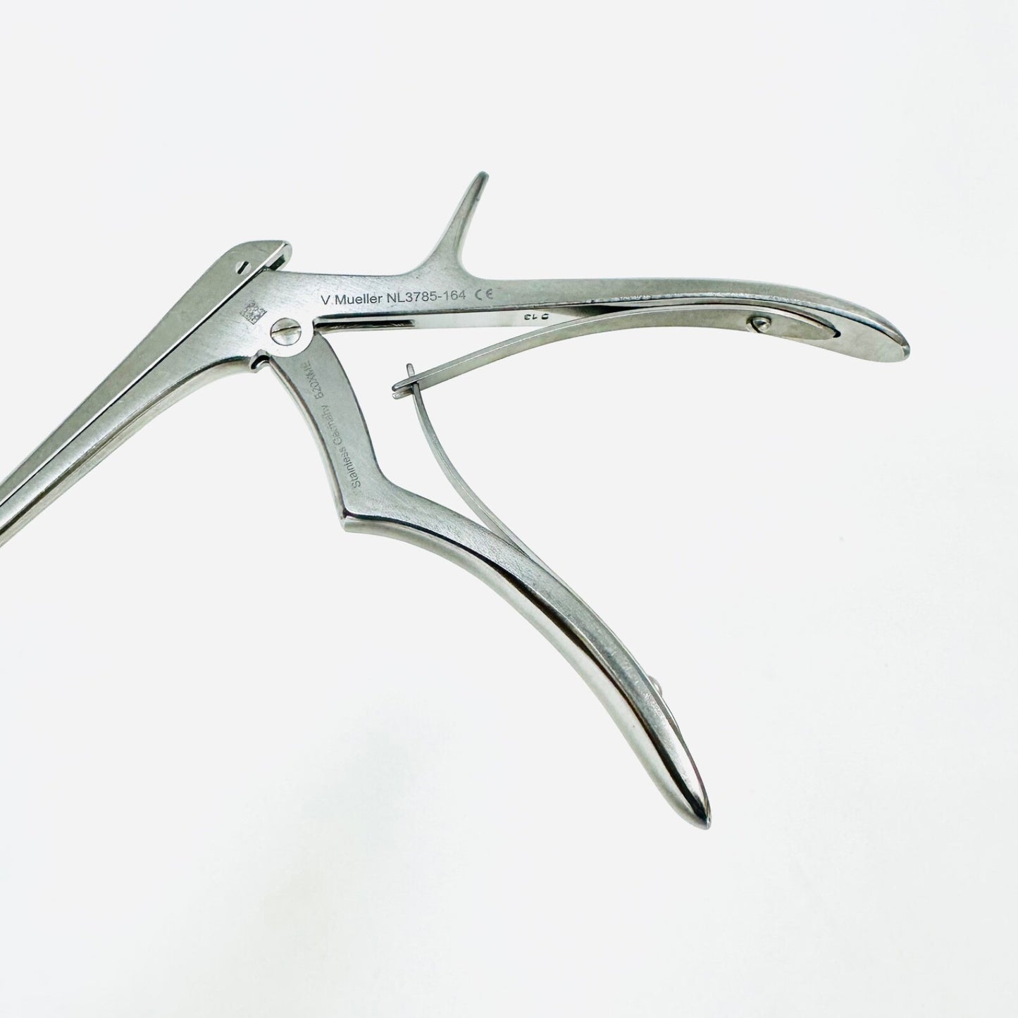 V. Mueller NL3785-164 Punch, Rhoton Sella 1mm Upcut 45 Deg Instrument