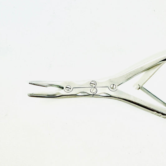V. Mueller AU6790 Forcep, Beyer Rongeur Double Action 4 X 15mm Bite Instrument