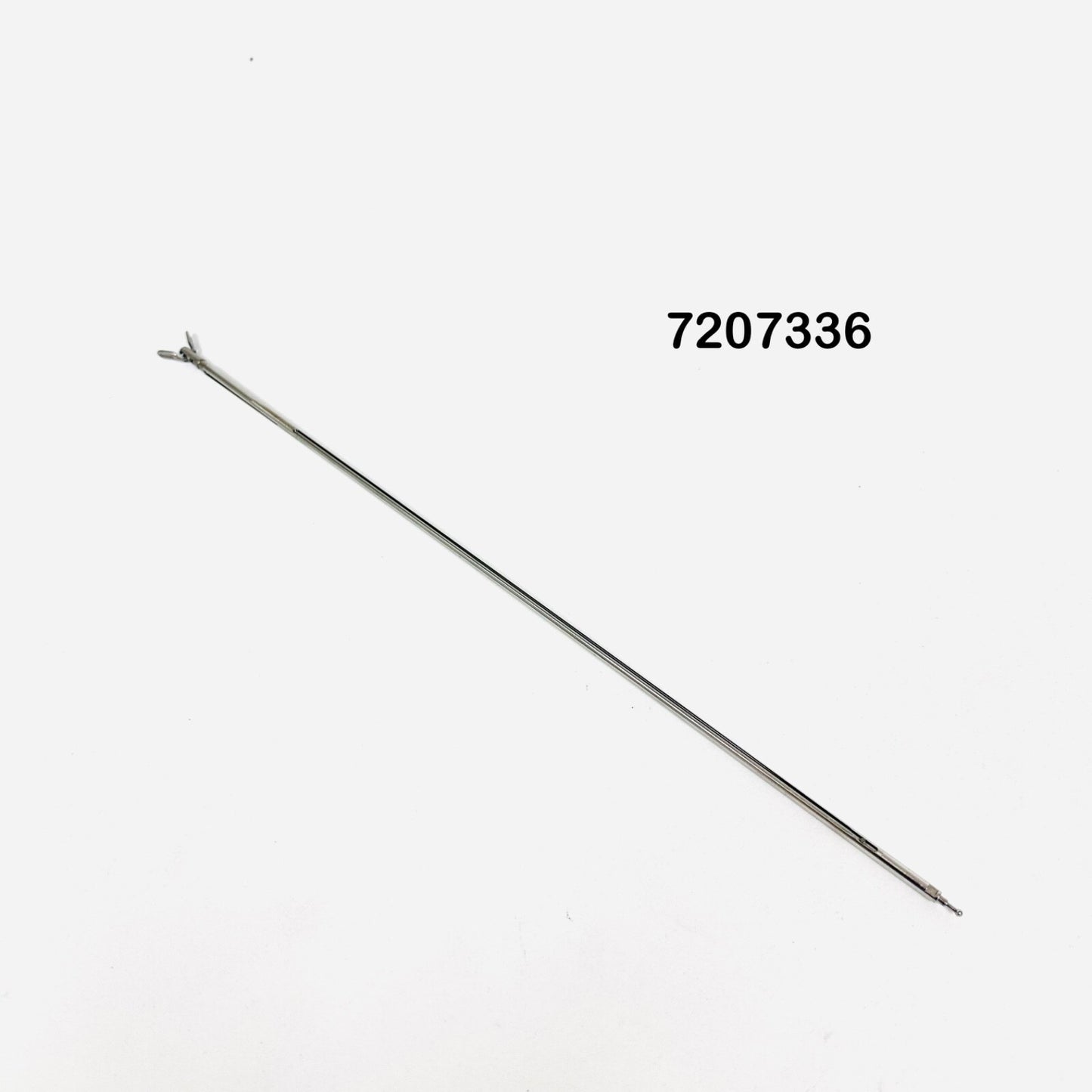 7207336 Fixation forceps Insert fenestrated, medium Serration 15" w/ Sheath