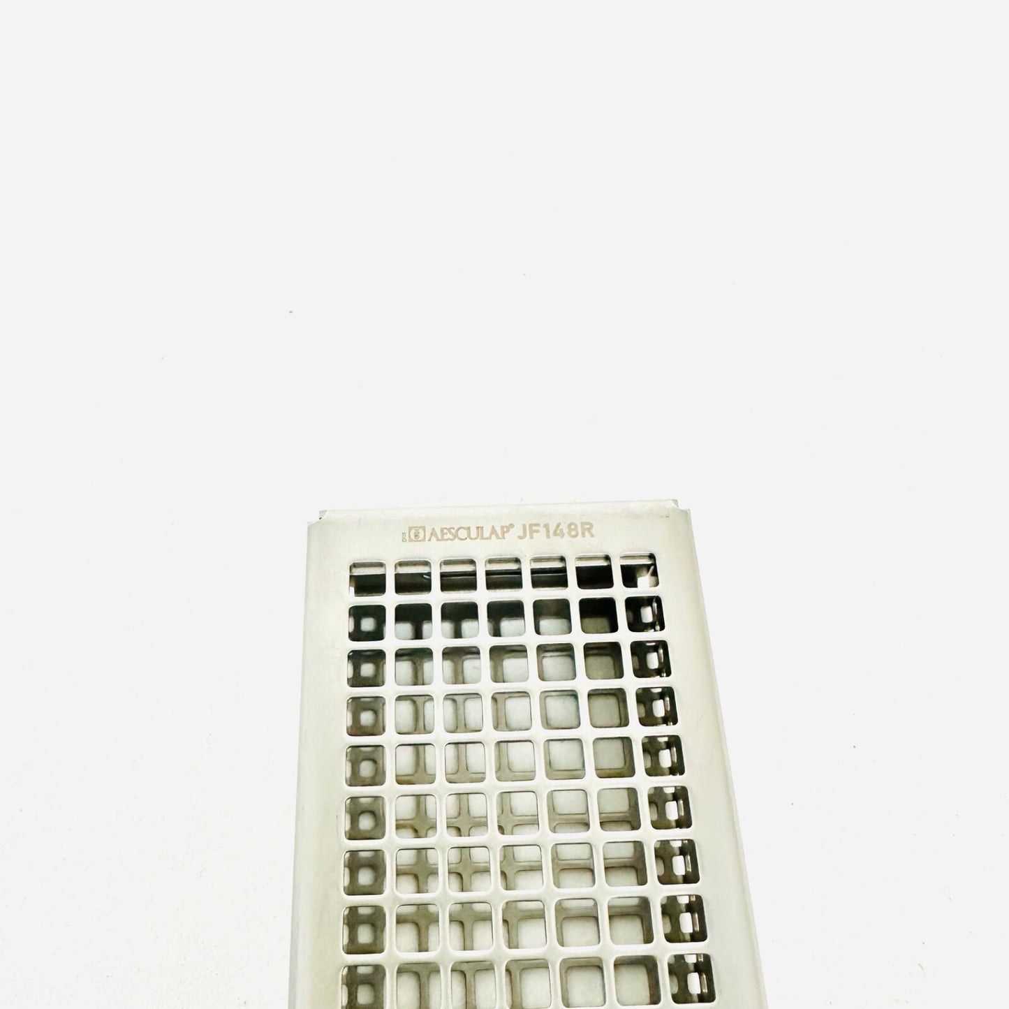 Aesculap JF148R Micro Instrument Tray with Lid 3/4 X 1 X 5-3/4 Inch