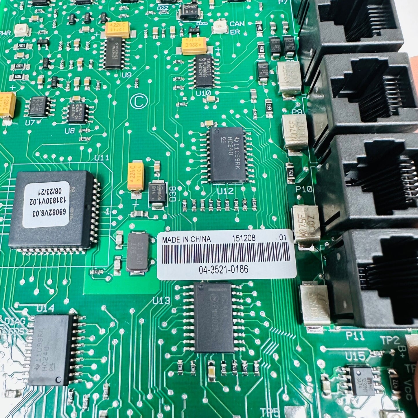 151208 Logic Power Control Board Assembly
