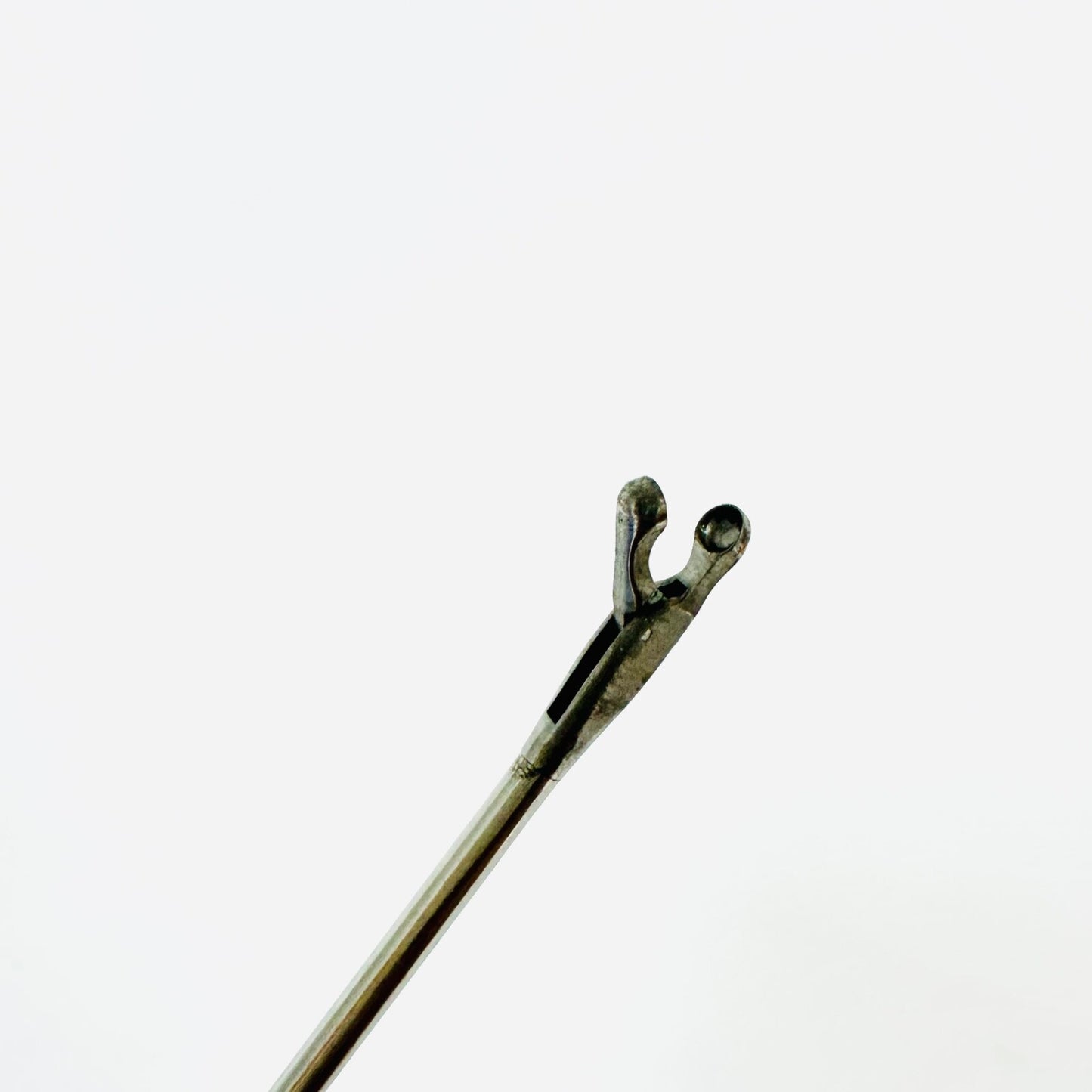 V. Mueller BE2825 Microlaryngeal Grasping Forceps Straight JACKO CUP 9-1/2 In
