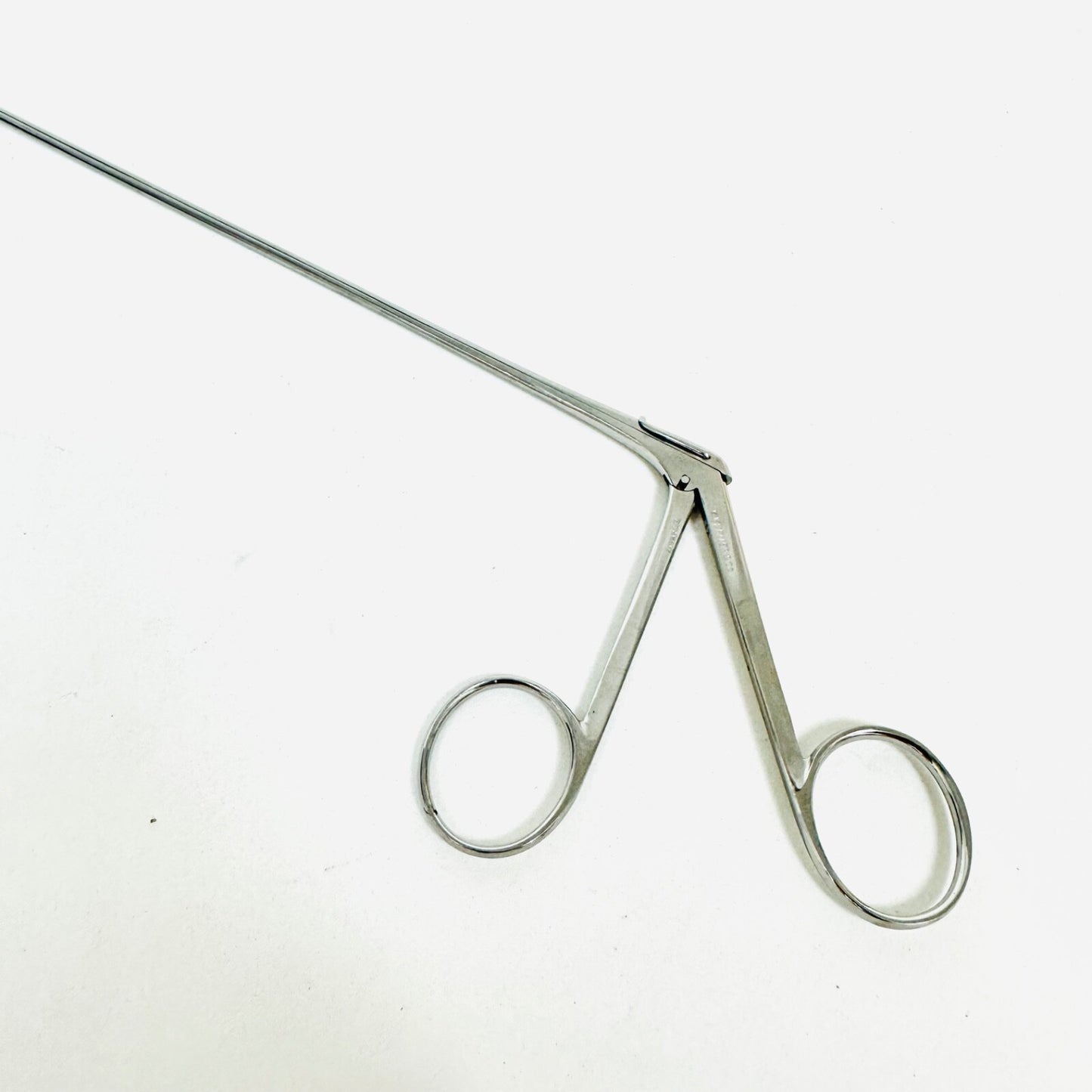 V. Mueller Microlaryngeal Grasping Straight Cup Forceps 11 Inch Instrument