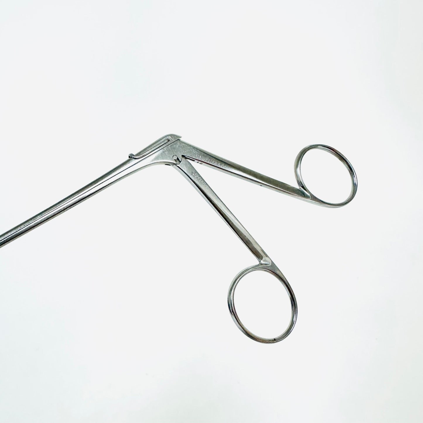 V. Mueller Microlaryngeal Grasping Straight Cup Forceps 11 Inch Instrument