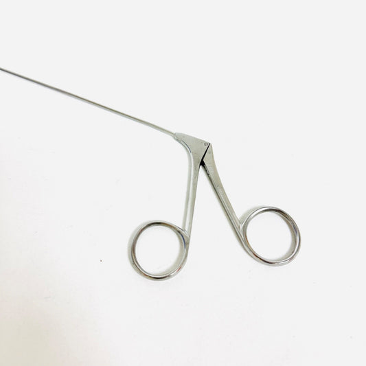 Pilling 506462 Jako-Kleinsasser Micro Cup Forcep Angled up, 2.4 mm Tip, 8-5/8"