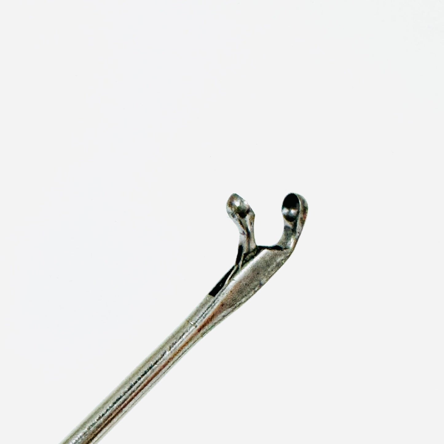 Pilling 506462 Jako-Kleinsasser Micro Cup Forcep Angled up, 2.4 mm Tip, 8-5/8"