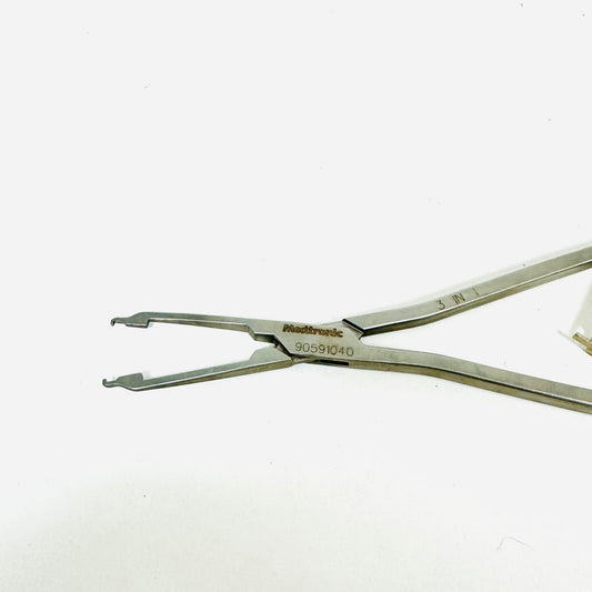Medtronic 90591040 3 IN 1 mesh holder Forceps Instrument