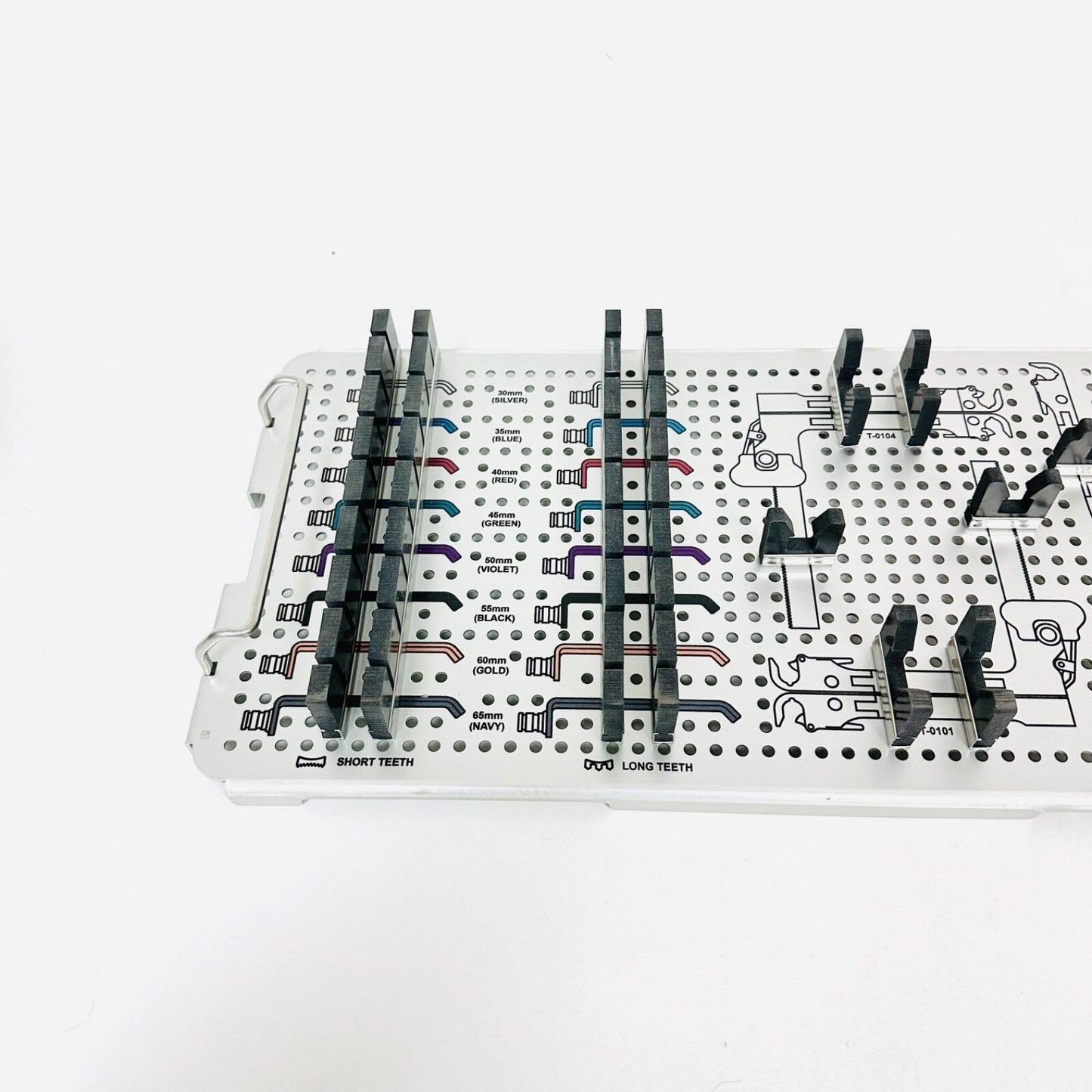 V.Mueller Shadow-Line Anterior Cervical Fusion System Tray Insert, Metal Only