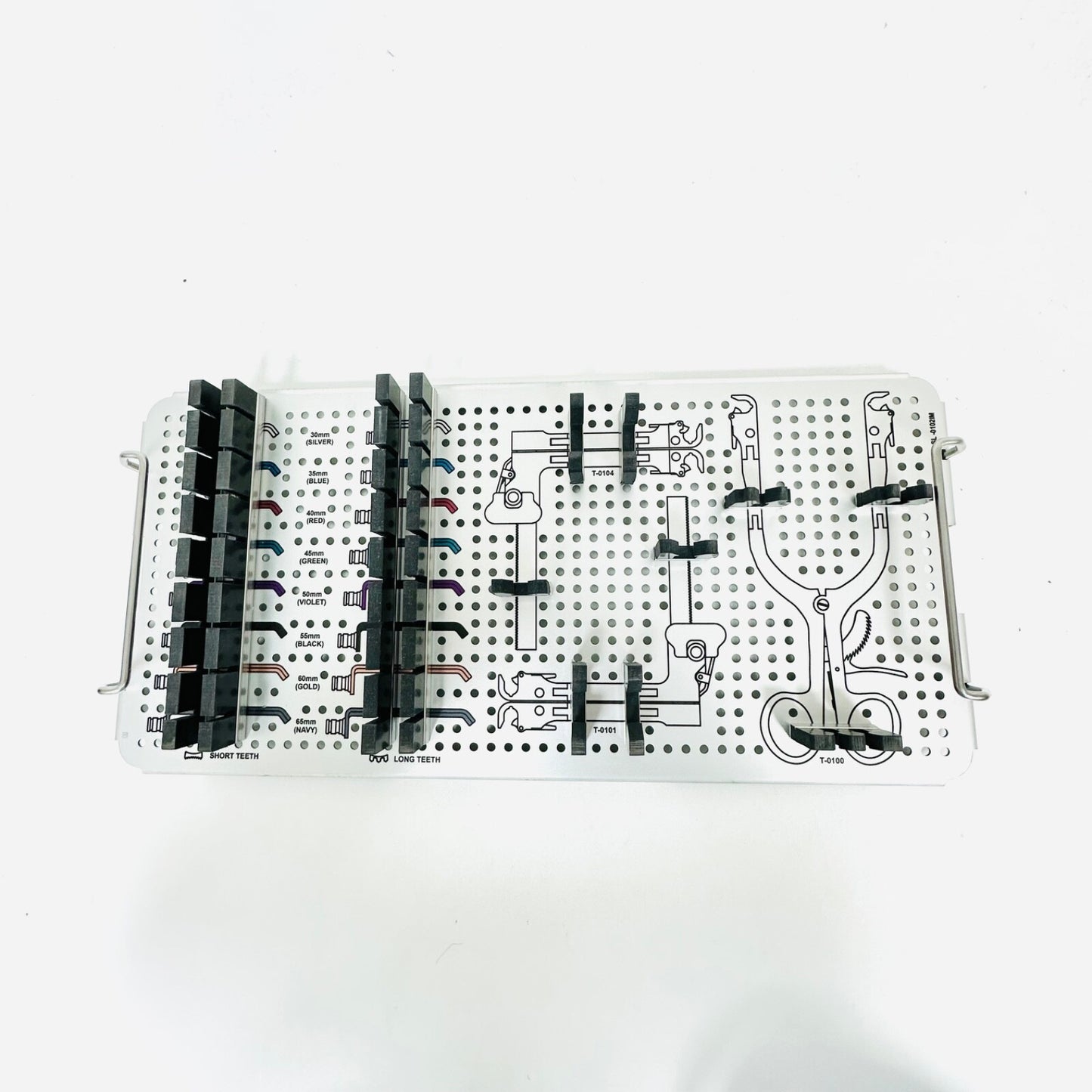 V.Mueller Shadow-Line Anterior Cervical Fusion System Tray Insert, Metal Only