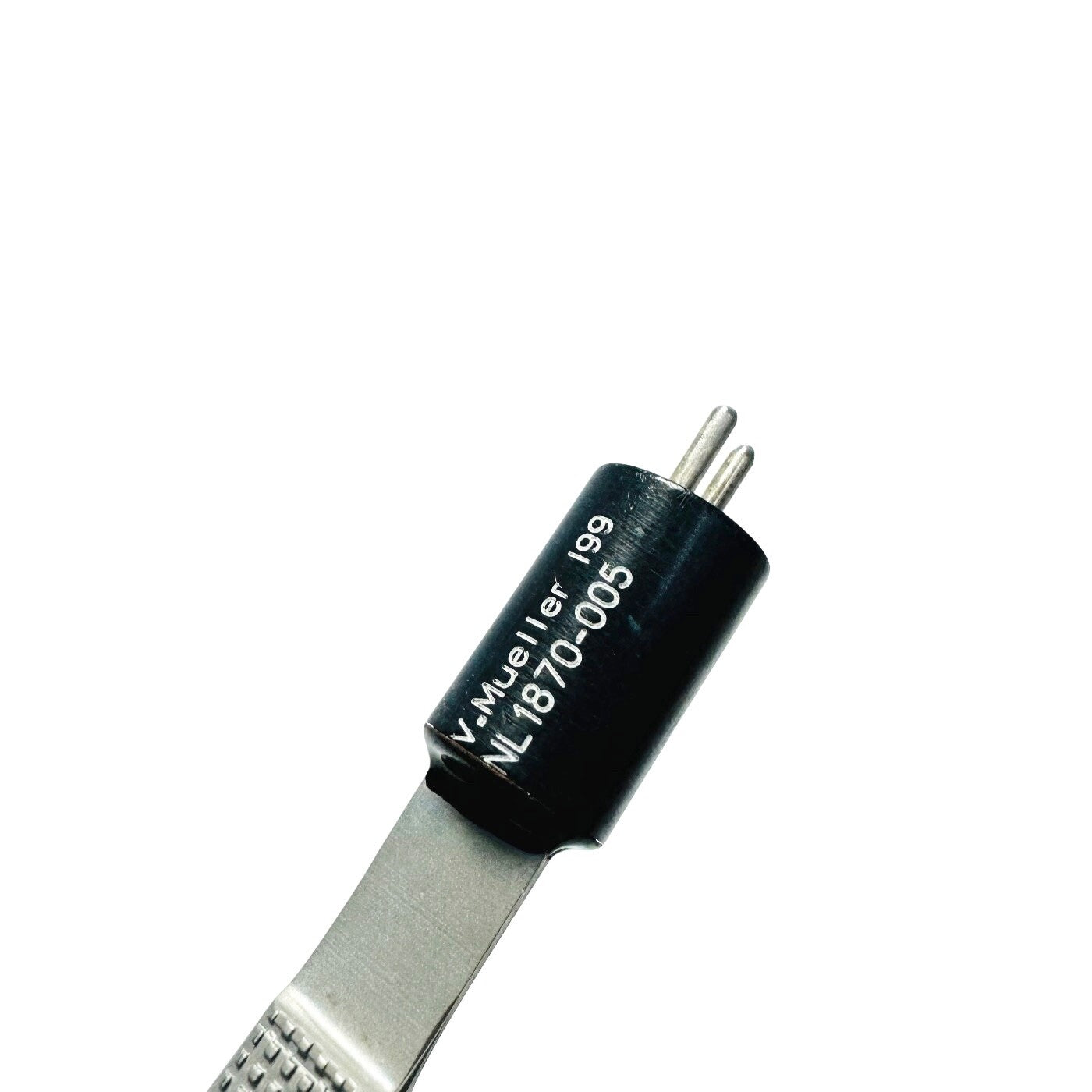 V. Mueller NL1870-005 Fox Bipolar Forceps Straight, 0.5mm Wide, 6-1/4"