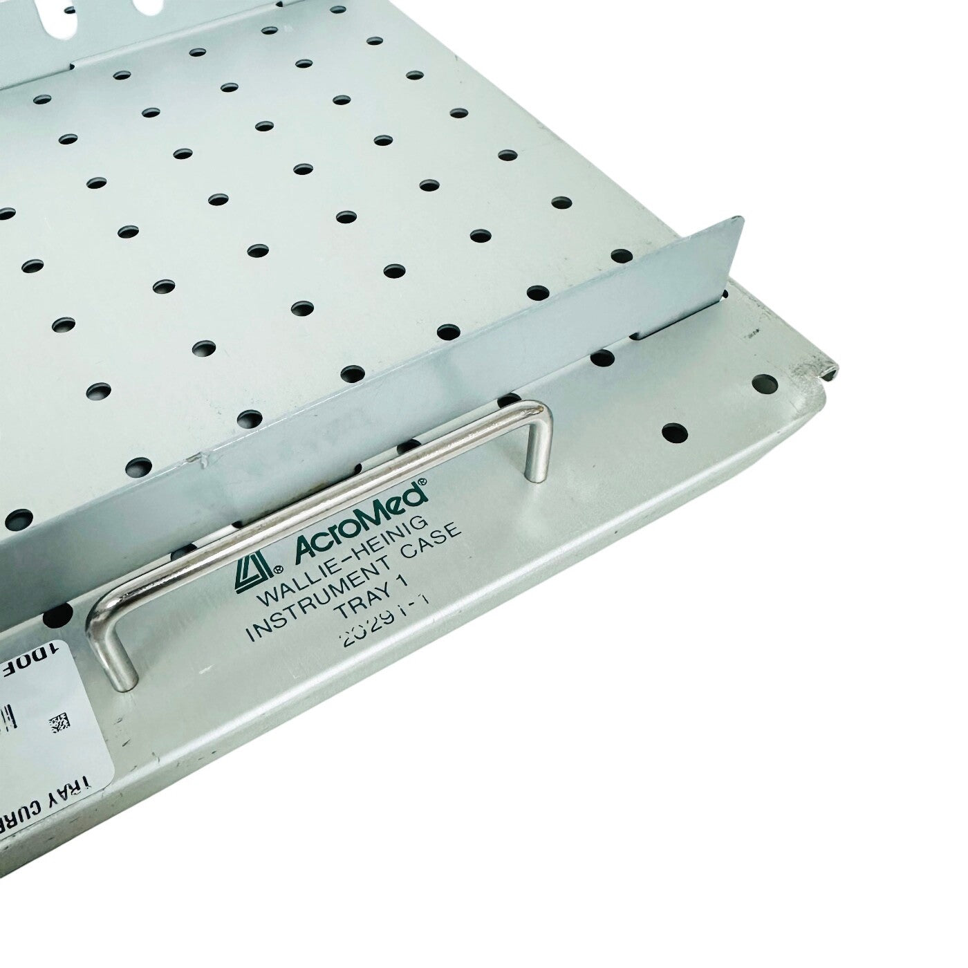 Acromed 2029T-1 & 2029T-2 Instrument Case Tray 1 And Tray 2 For Curettes Set
