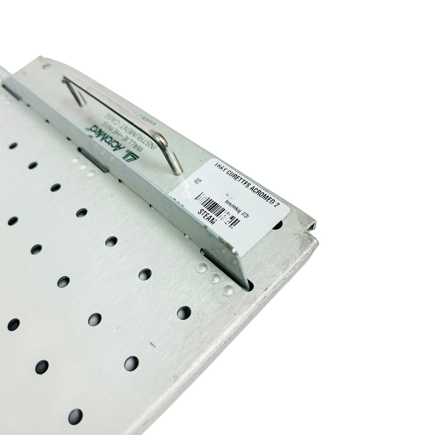 Acromed 2029T-1 & 2029T-2 Instrument Case Tray 1 And Tray 2 For Curettes Set