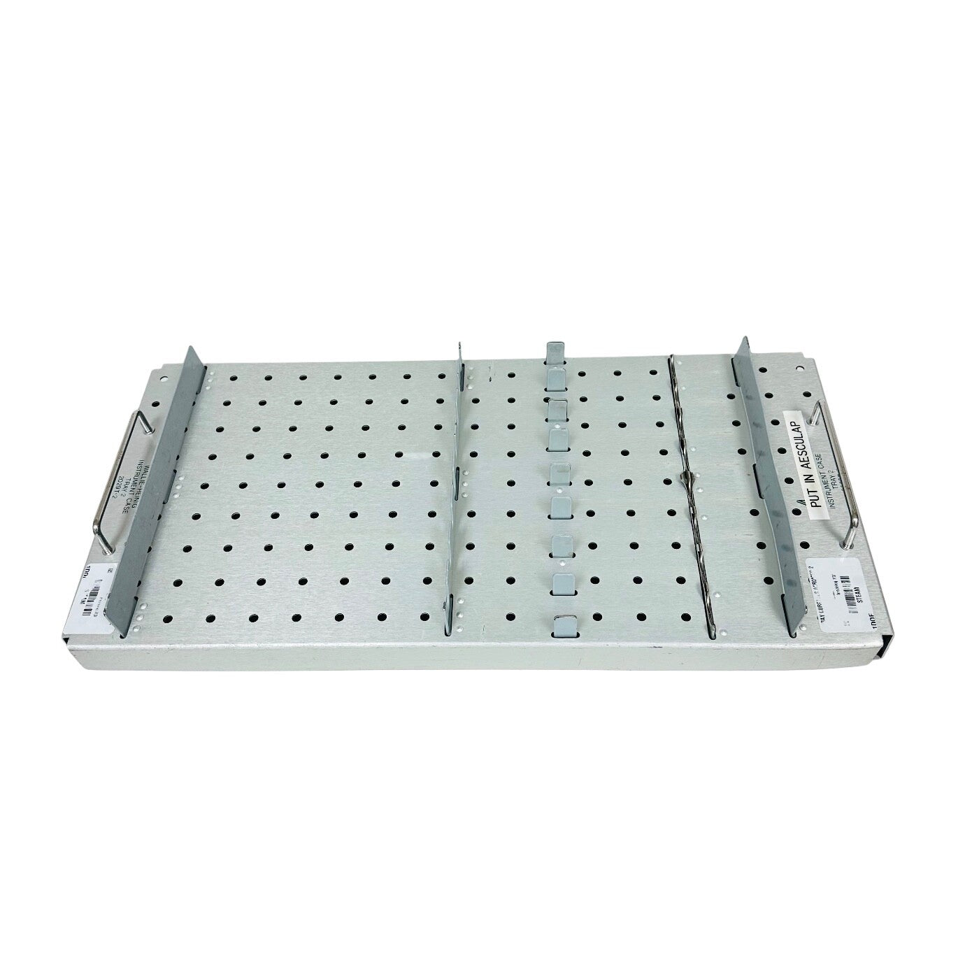 Acromed 2029T-1 & 2029T-2 Instrument Case Tray 1 And Tray 2 For Curettes Set