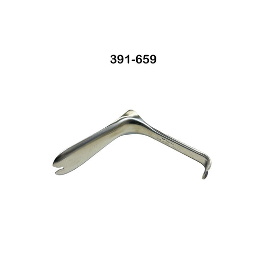 ZSI 391-659 Miyazaki Notched Speculum 6¾" Blade 38x115mm Stainless Retractor