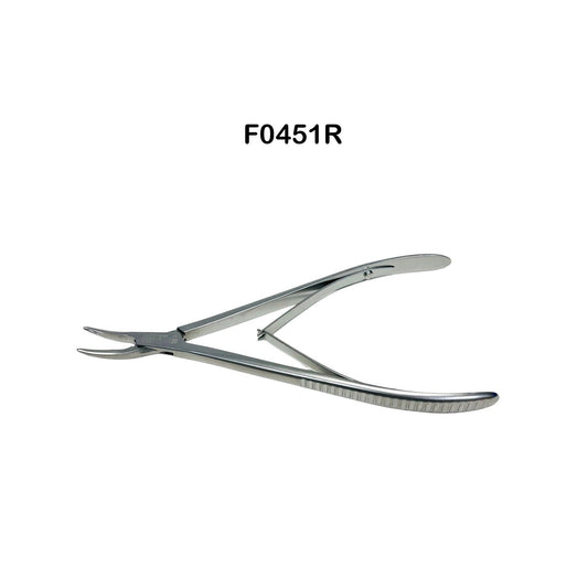 Aesculap F0451R Lempert Bone Rongeur, Curved, 200 Mm (7 7/8") Instrument