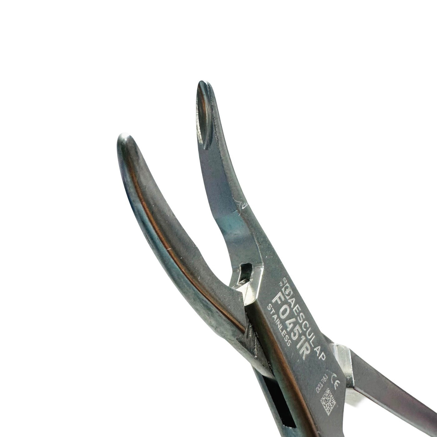 Aesculap F0451R Lempert Bone Rongeur, Curved, 200 Mm (7 7/8") Instrument