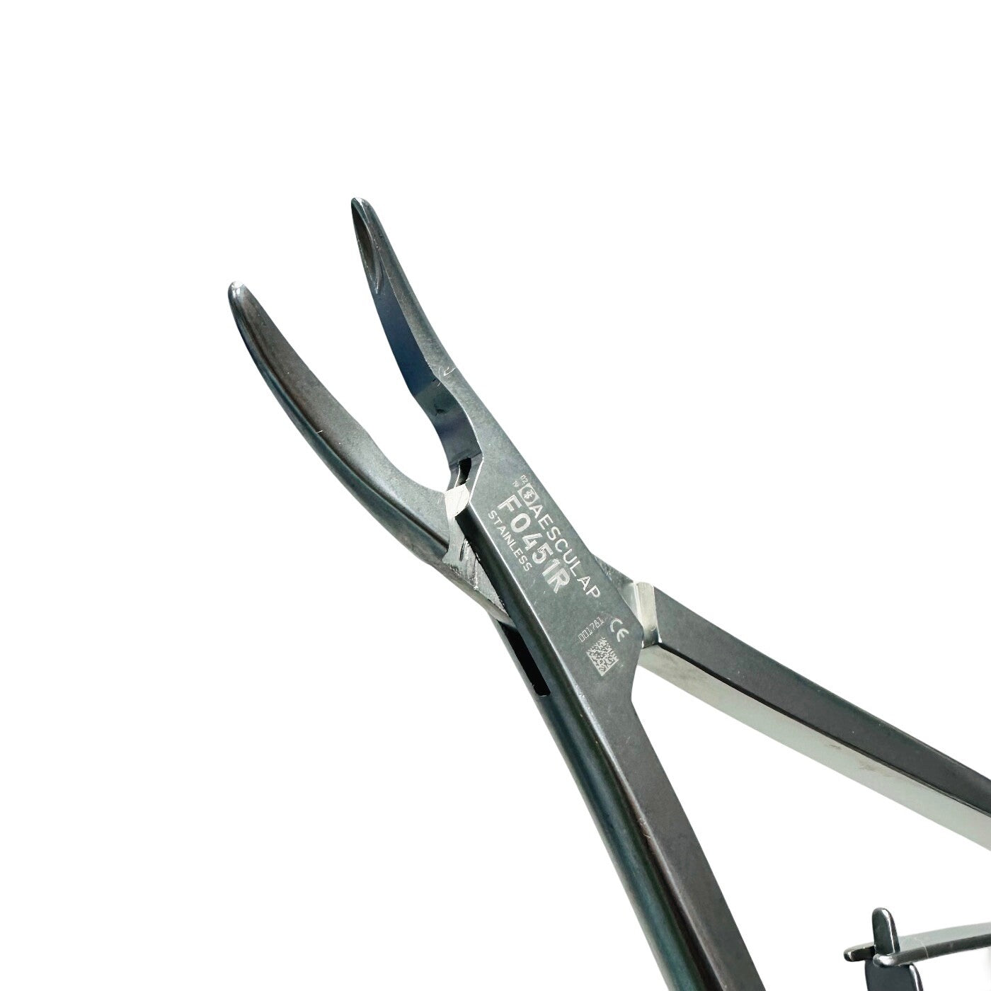 Aesculap F0451R Lempert Bone Rongeur, Curved, 200 Mm (7 7/8") Instrument