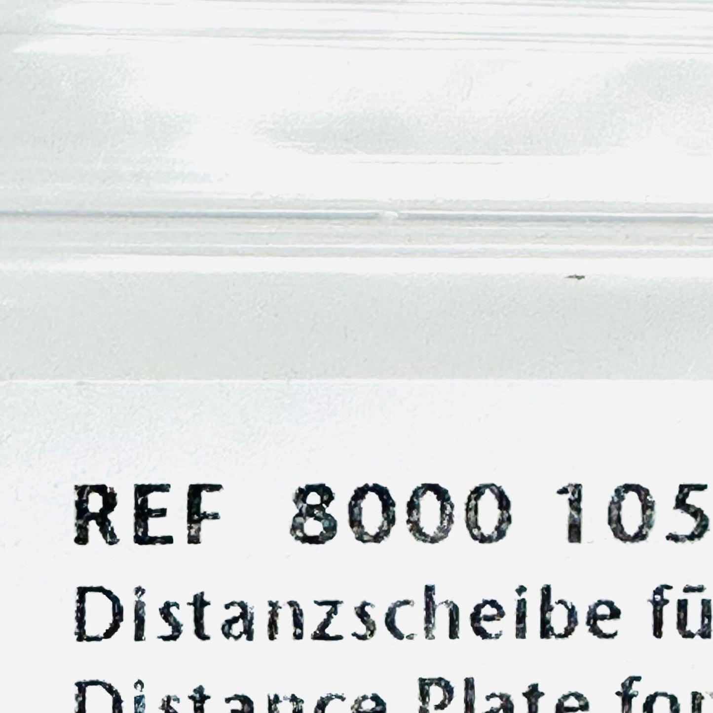 KURZ 8000 105 Distance Plate for Precise 1mm Instrument