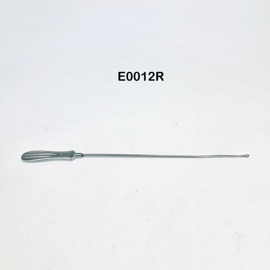 AESCULAP E0012R Probe Sims Malleable Curved Tip 4 mm Tip X 13 Inch