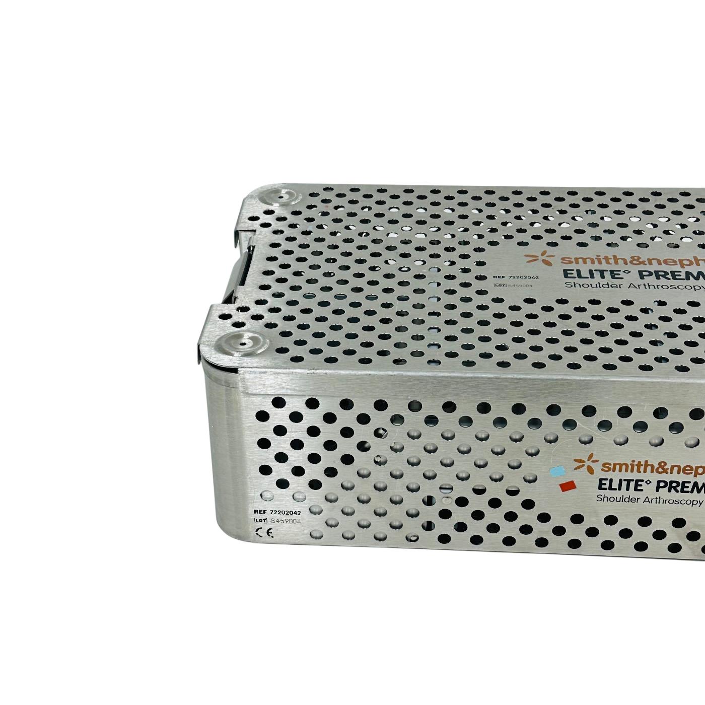 Smith & Nephew 72202042 Elite Premium Ii Arthroscopy System Tray W/ Lid