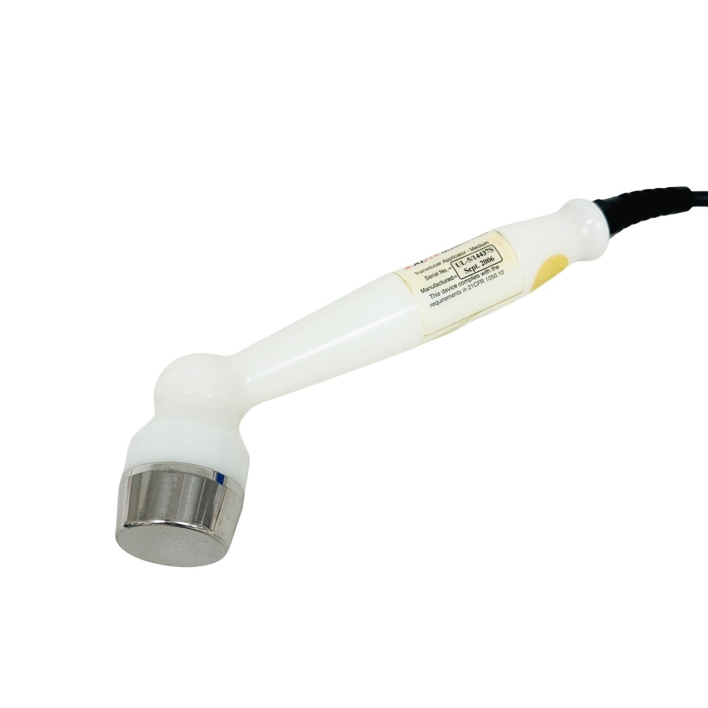 Xltek Ultra Transducer Applicator Probe 1 Mhz/ 3 Mhz