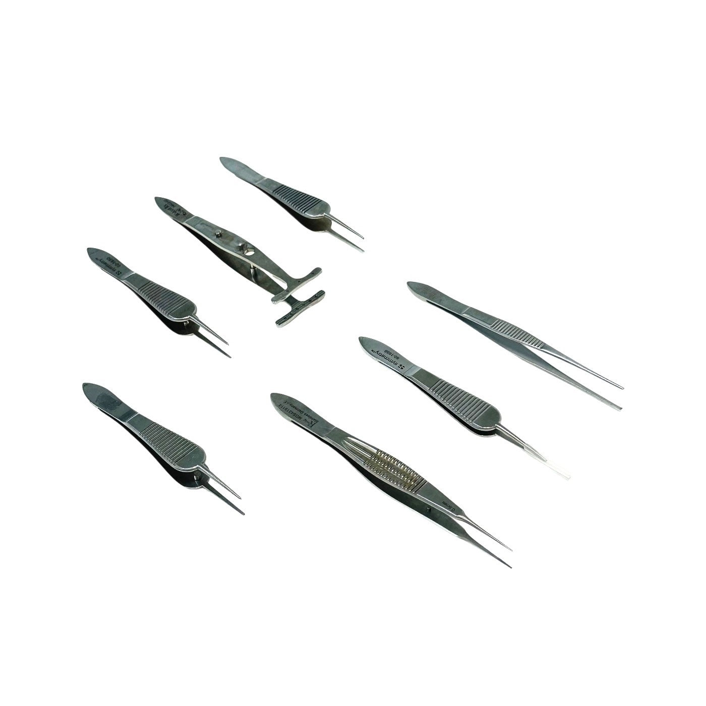 Symmetry / Waalcott / Ssi / Konig / V Mueller Lot Of 7 Surgical Forceps