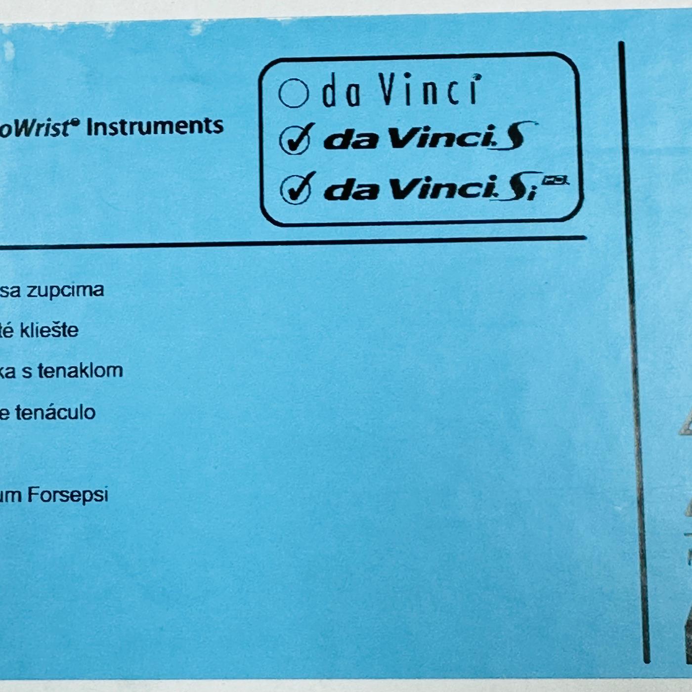 Intuitive Surgical 420207 Da Vinci TENACULUM FORCEPS 8mm Instrument (New)