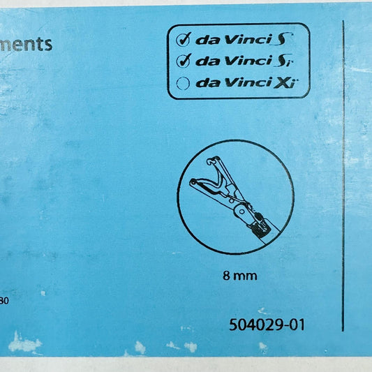 Intuitive Surgical 420230 Da Vinci Large Clip Applier 8mm Instrument (New)