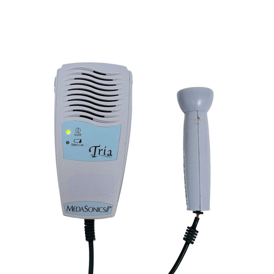 MedaSonics TRIA II Handheld doppler w/ probe 2 mhz