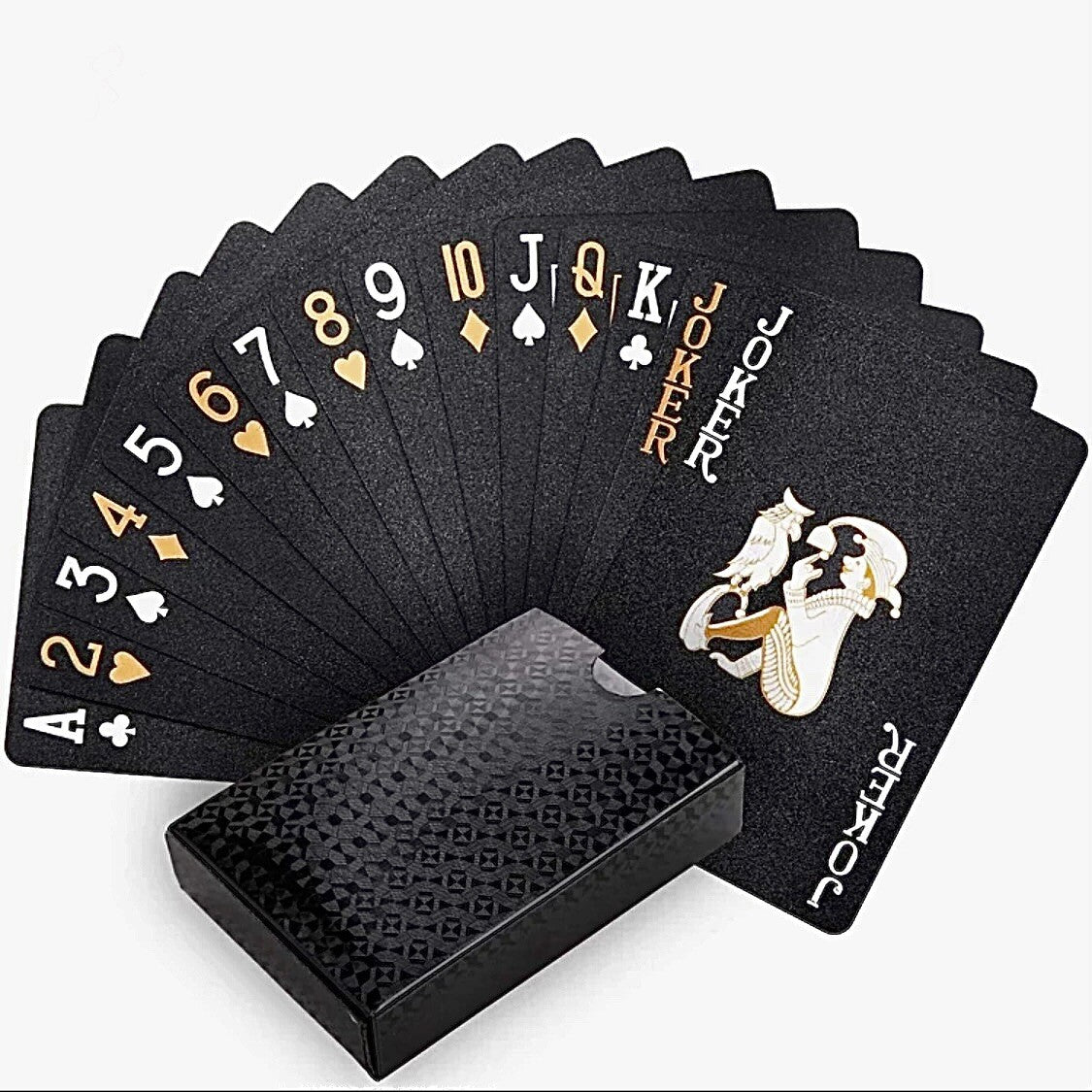 Diamond Waterproof Black Playing Cards , Deck Of Cards, HD, Poker Card