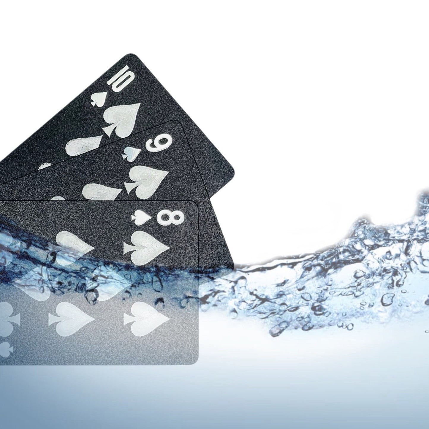 Diamond Waterproof Black Playing Cards , Deck Of Cards, HD, Poker Card