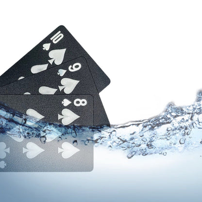 Diamond Waterproof Black Playing Cards , Deck Of Cards, HD, Poker Card