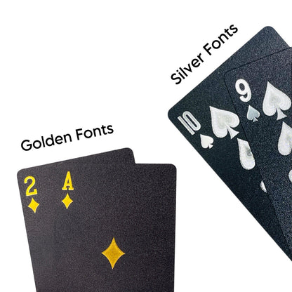 Diamond Waterproof Black Playing Cards , Deck Of Cards, HD, Poker Card
