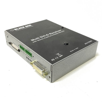 BLACK BOX CORP AC1104A Multi DVI-D Receiver with Stereo Audio & Pollable RS-232