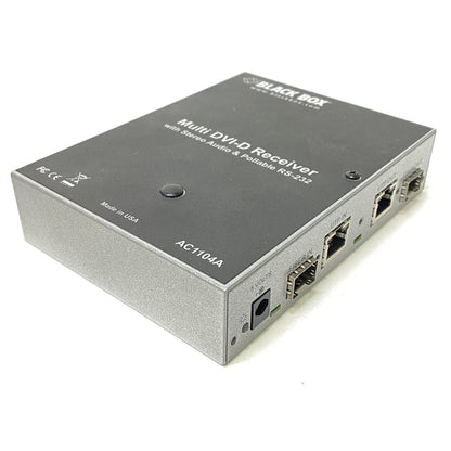 BLACK BOX CORP AC1104A Multi DVI-D Receiver with Stereo Audio & Pollable RS-232