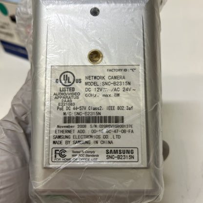 Samsung SNC-B2315N WDR Net i Camera IP Network Security Day Night