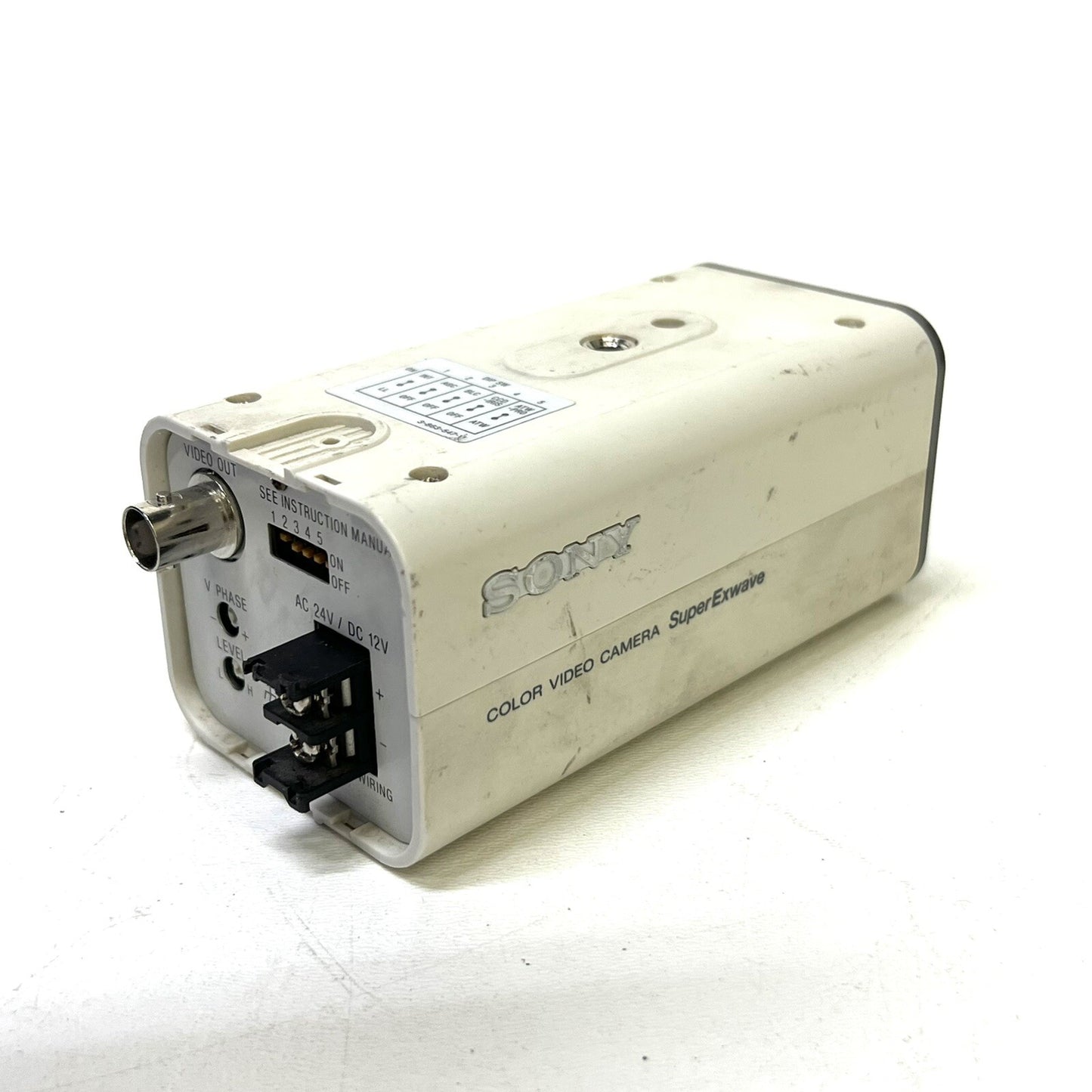 Sony SSC-E453 Super Exwave Color CCTV Video Security Camera 24V